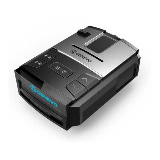 GENEVO MAX Manual