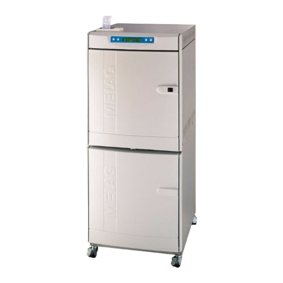 MELAG Cliniklav 25 User Manual