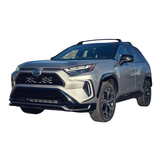 Toyota RAV4 PRIME 2023 Quick Reference Manual
