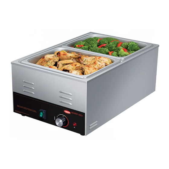 Hatco HW Series Installation And Operating Manual