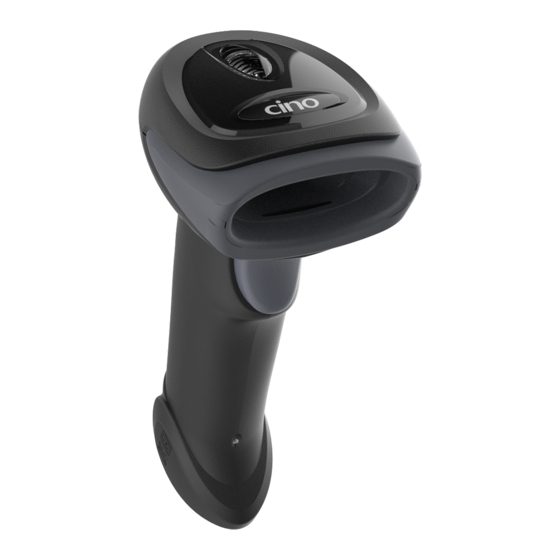 Cino FUZZYSCAN F400 Series Programming Manual