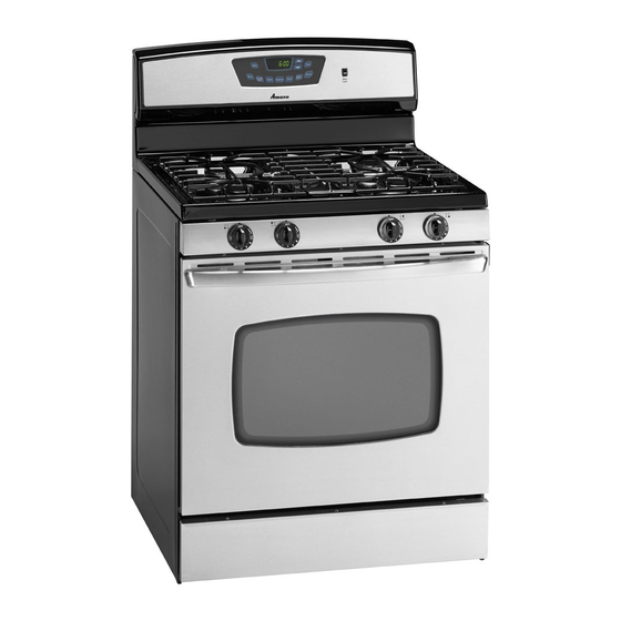Amana AGR5735QDB Use & Care Manual