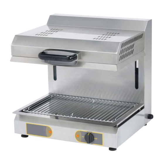 Roller Grill SEM 600 Salamander Oven Manuals