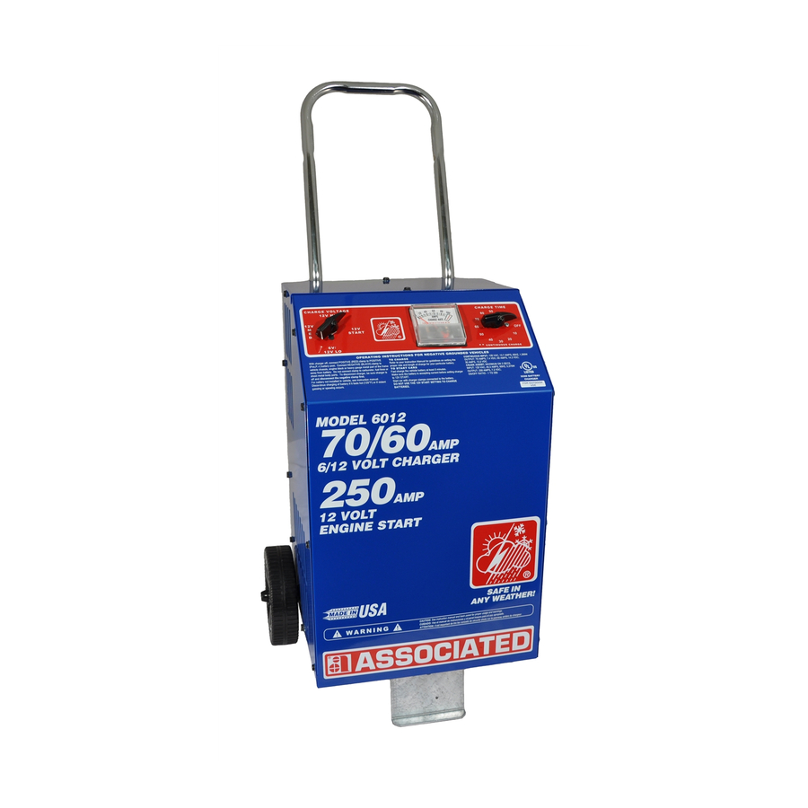 Associated Equipment 6012 Operator's Manual
