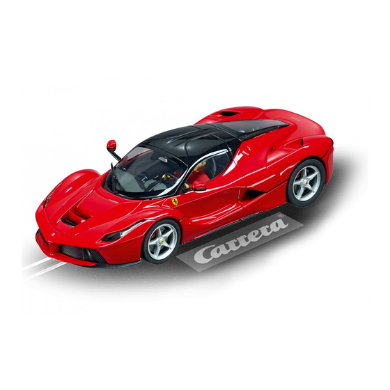 Carrera 25208 LaFerrari Assembly And Operating Instructions