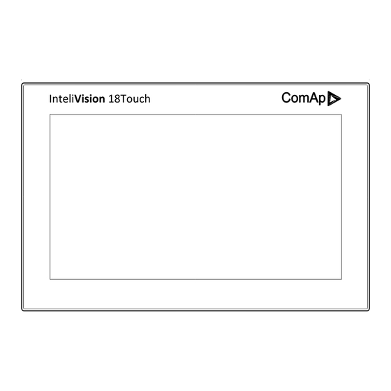 ComAp InteliVision 18Touch Global Manual