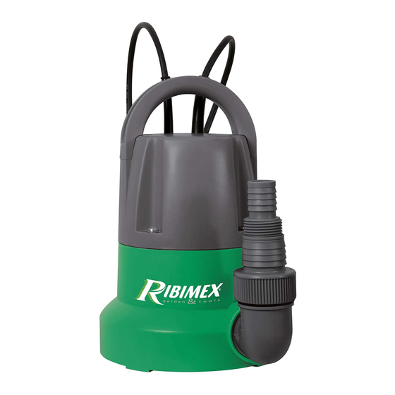 Ribimex RIBILAND PRPVC401SP User And Maintenance Manual