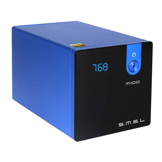 SMSL M100 MKII User Manual