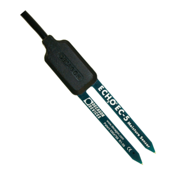 Decagon Devices EC-20 User Manual