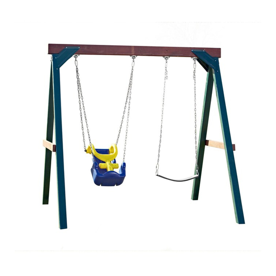 Playcore Swing-N-Slide PB 3049 Assembly Instructions Manual