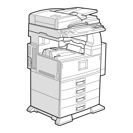 Ricoh Aficio 1035 Operating Instructions Manual