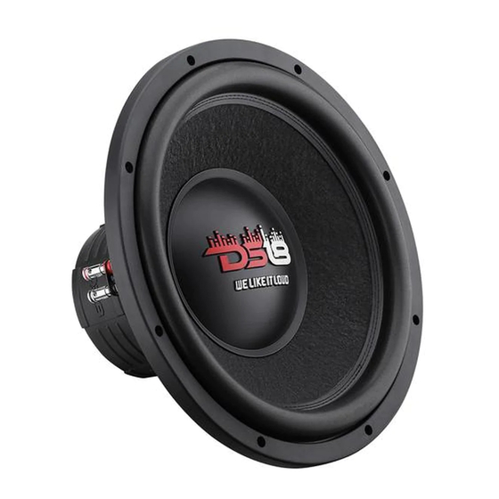 DS18 ELITE Z Owner's Manual
