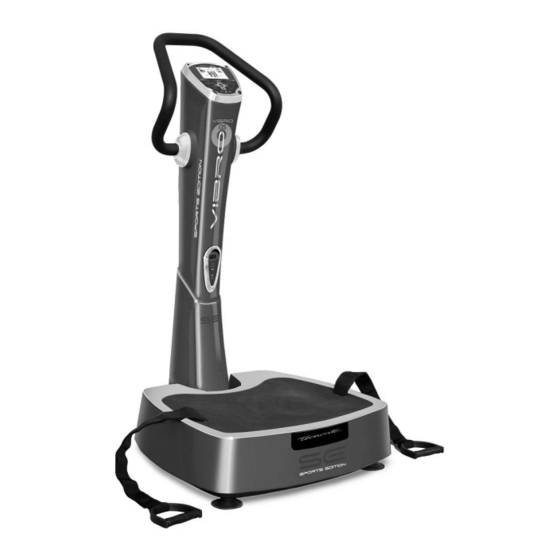 Tecnovita VIBRO GS Sports Edition YV20RS Instructions For Assembly And Use