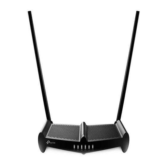 TP-Link TL-WR841HP Quick Installation Manual