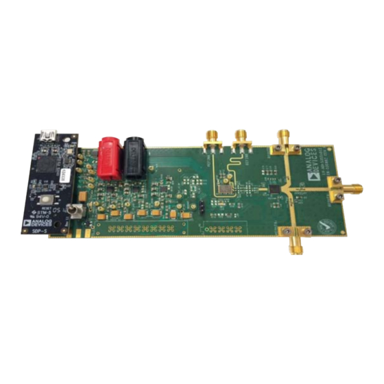 Analog Devices EV-ADF5355SD1Z User Manual