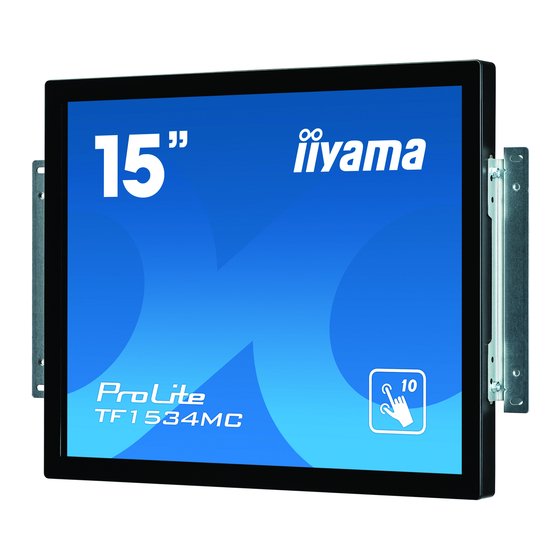 Iiyama ProLite TF1534MC User Manual