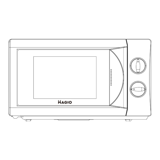 Magio MG-402 Microwave Oven Manuals