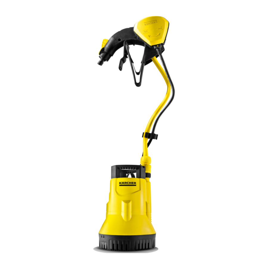 Kärcher BP 1 Barrel - Pump Manual