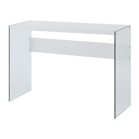 convenience concepts SOHO 131562 Assembly Instructions