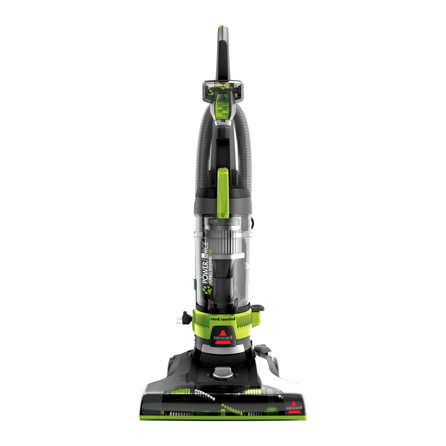 Bissell POWERFORCE HELIX TURBO REWIND, 1797 Series Manual