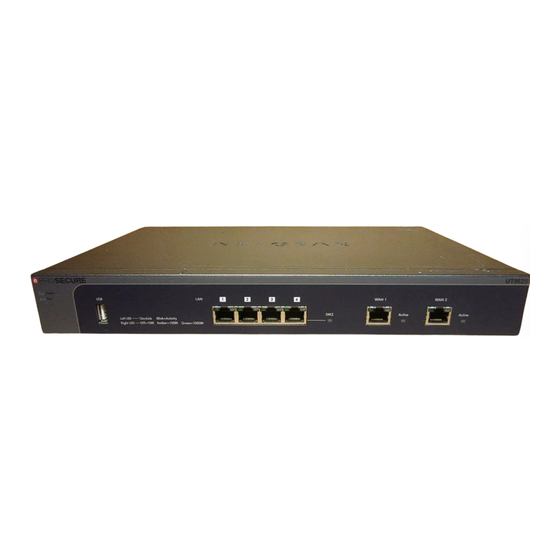 NETGEAR UTM10-100NAS Installation Manual