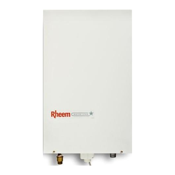 Rheem TM039 Service Instructions Manual
