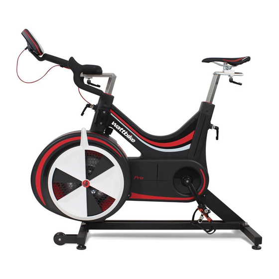 Wattbike Pro Quick Start Manual