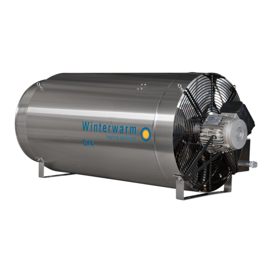 Winterwarm DXA HEATER 75 Instruction Manual