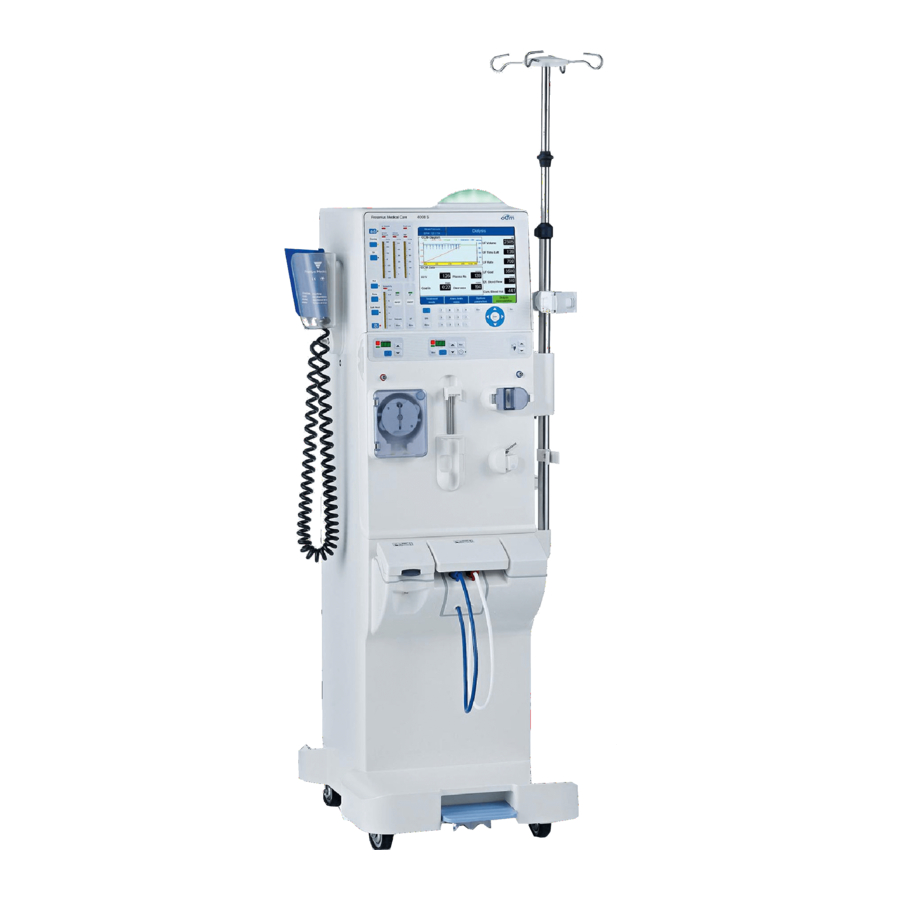 Fresenius Medical Care 4008 H Technical Manual