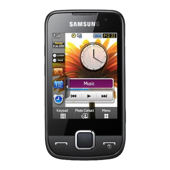 Samsung GT-S5600B User Manual