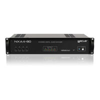 Ecler NXA4-80 User Manual