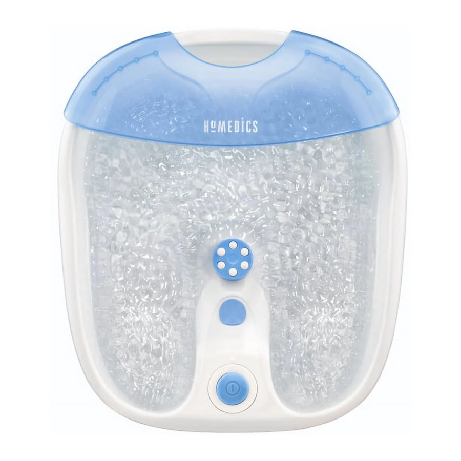 Homedics Thera-P Deep Soak FB-65-THP Manual