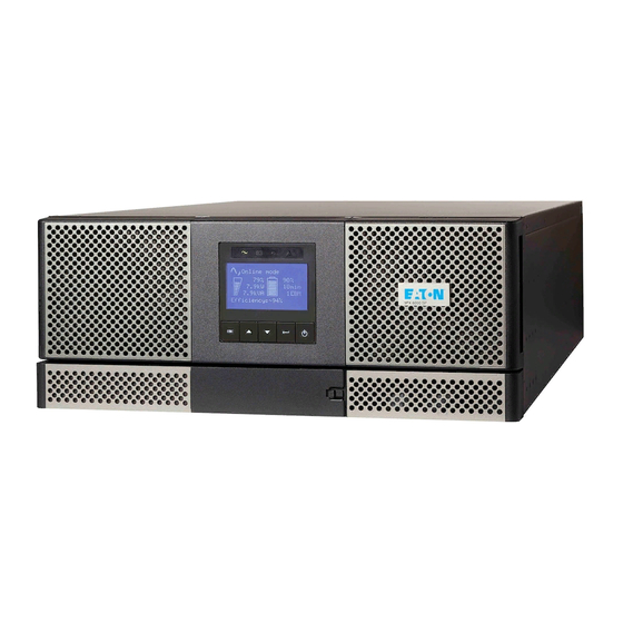 Eaton 9PX 6K SP Installation And User Manual