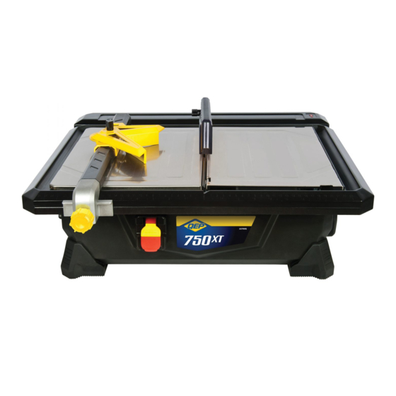 QEP 750XT 22750Q Owner's Manual