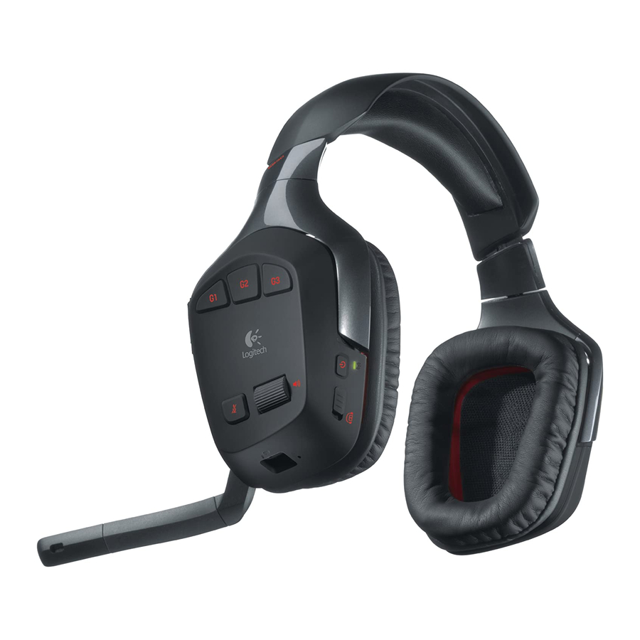 Logitech G930 Setup Manual
