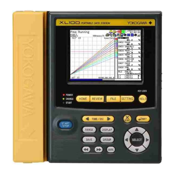 YOKOGAWA XL100 Series User Manual