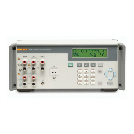 Fluke Calibration 525B User Manual
