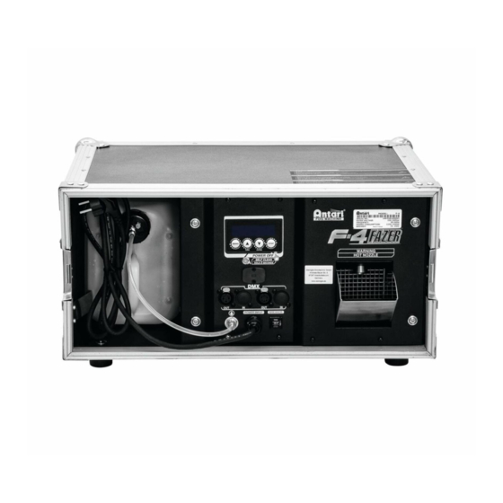 Antari F-4D Fazer User Manual