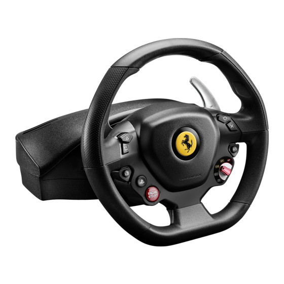 Thrustmaster T80 Ferrari 488GTB Edition User Manual