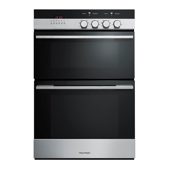 Fisher & Paykel OB60DDEX User Manual