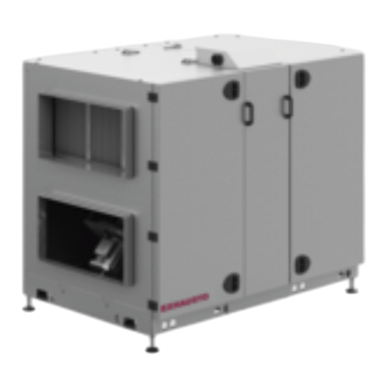 Exhausto VEX260HX Air handling unit Manuals