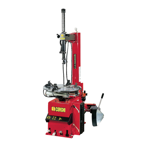 Corghi A 9824 TI Operator's Manual