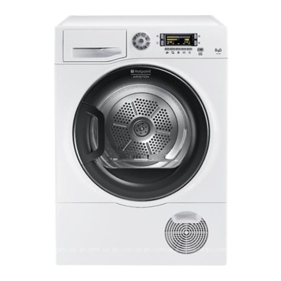 Hotpoint Ariston TCD 83B Instruction Booklet