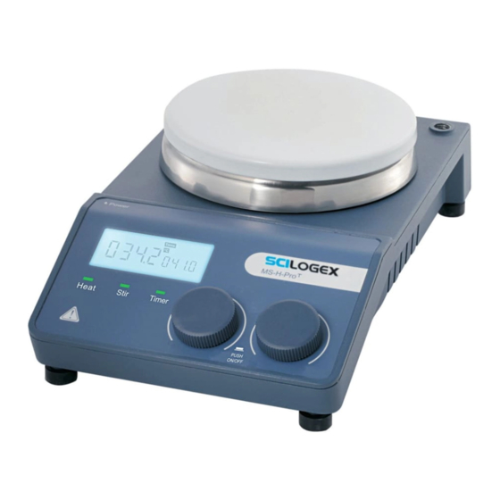 Scilogex MS-H-Pro-T User Manual