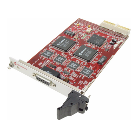 Comtrol RocketPort CompactPCI Hardware Installation