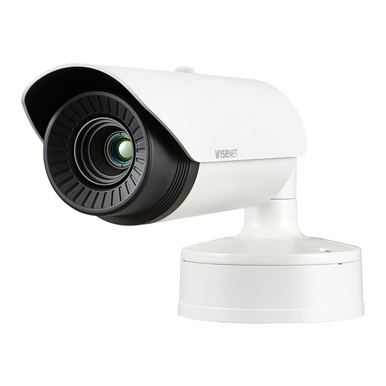 Wisenet TNO-4030T Manuals