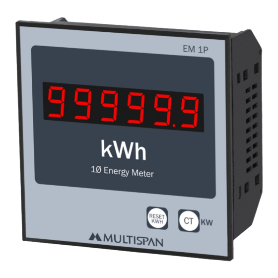 MULTISPAN EM-1P Quick Start Manual