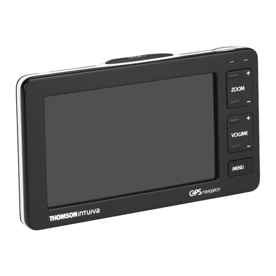 THOMSON GPS 420 Manual