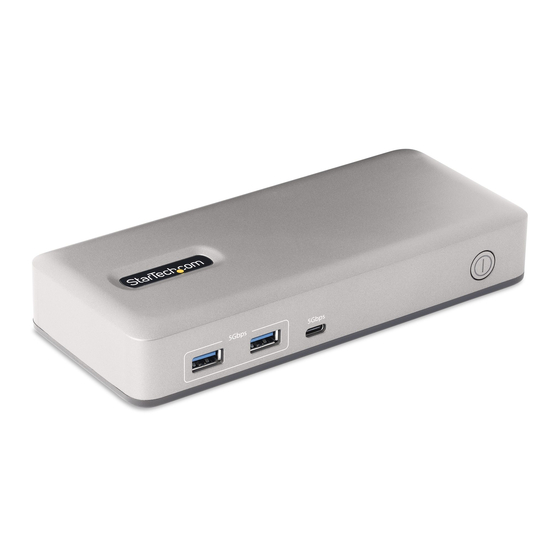 StarTech.com 101N-USBC-DOCK Quick Start Manual