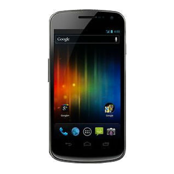 Samsung GALAXY NEXUS User Manual